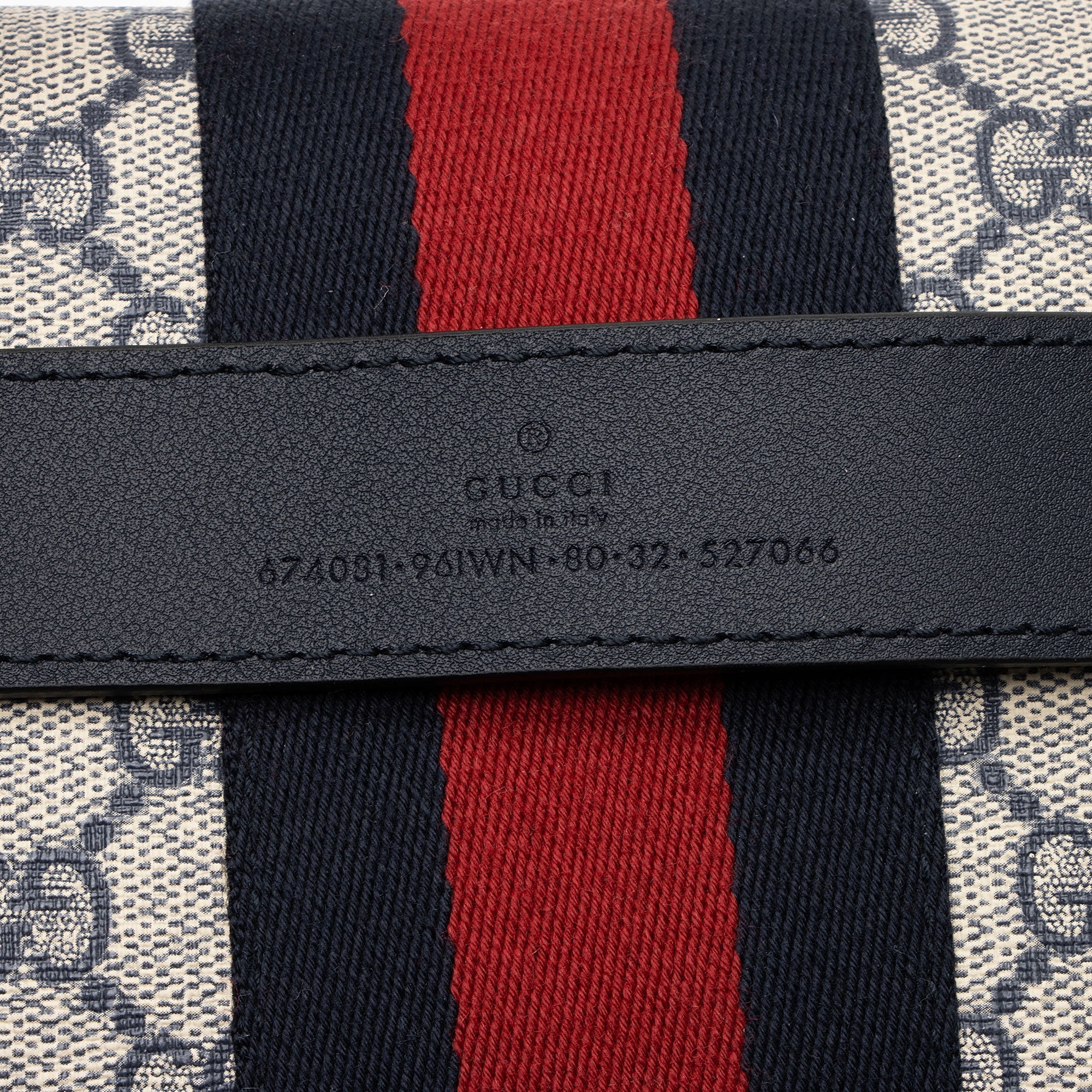 Gucci GG Supreme Web Ophidia Small Belt Bag
