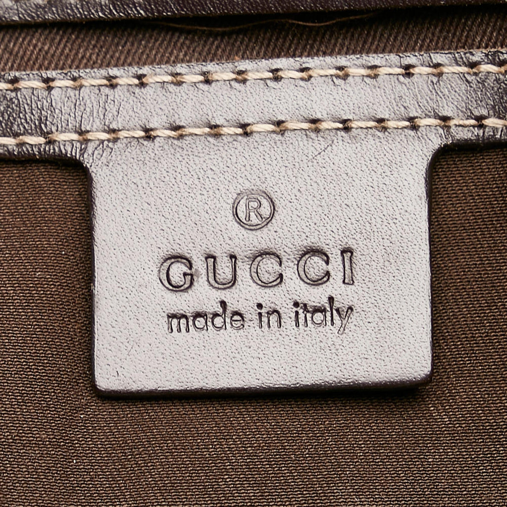 Gucci Gucci Supreme Web Satchel (SHG-27360)