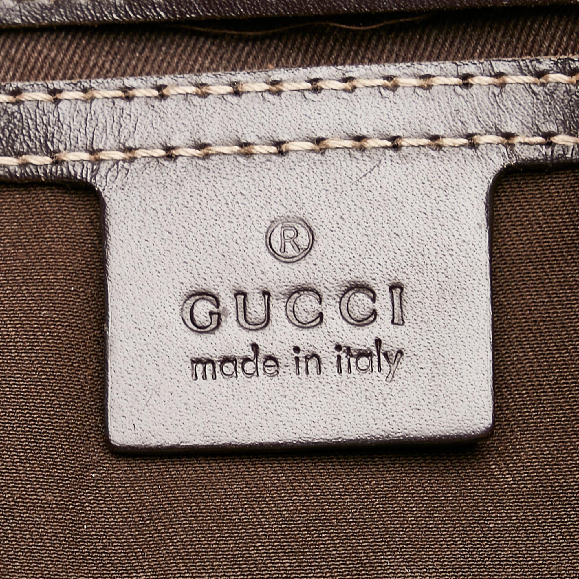 Gucci Gucci Supreme Web Satchel (SHG-27360)