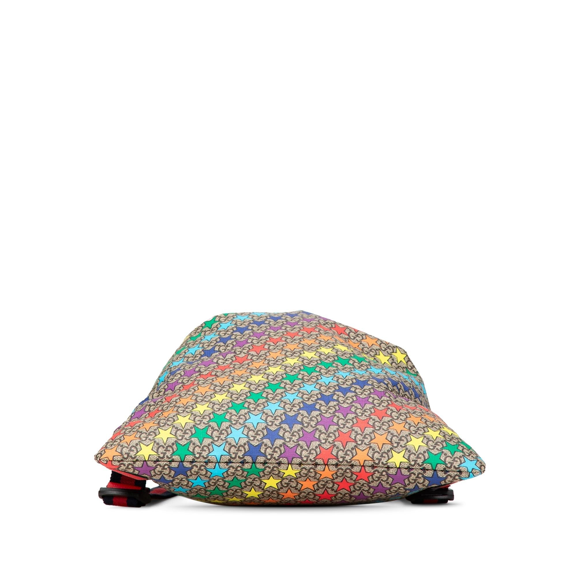 Gucci GG Supreme Web Star Print ChildrLB's Backpack