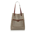 Gucci GG Supreme Web Tote Bag (SHG-29825)