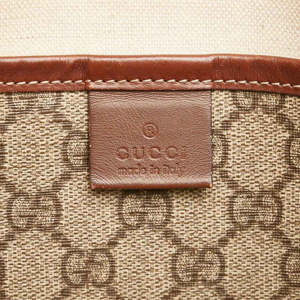 Gucci GG Supreme Web Tote Bag (SHG-34082)