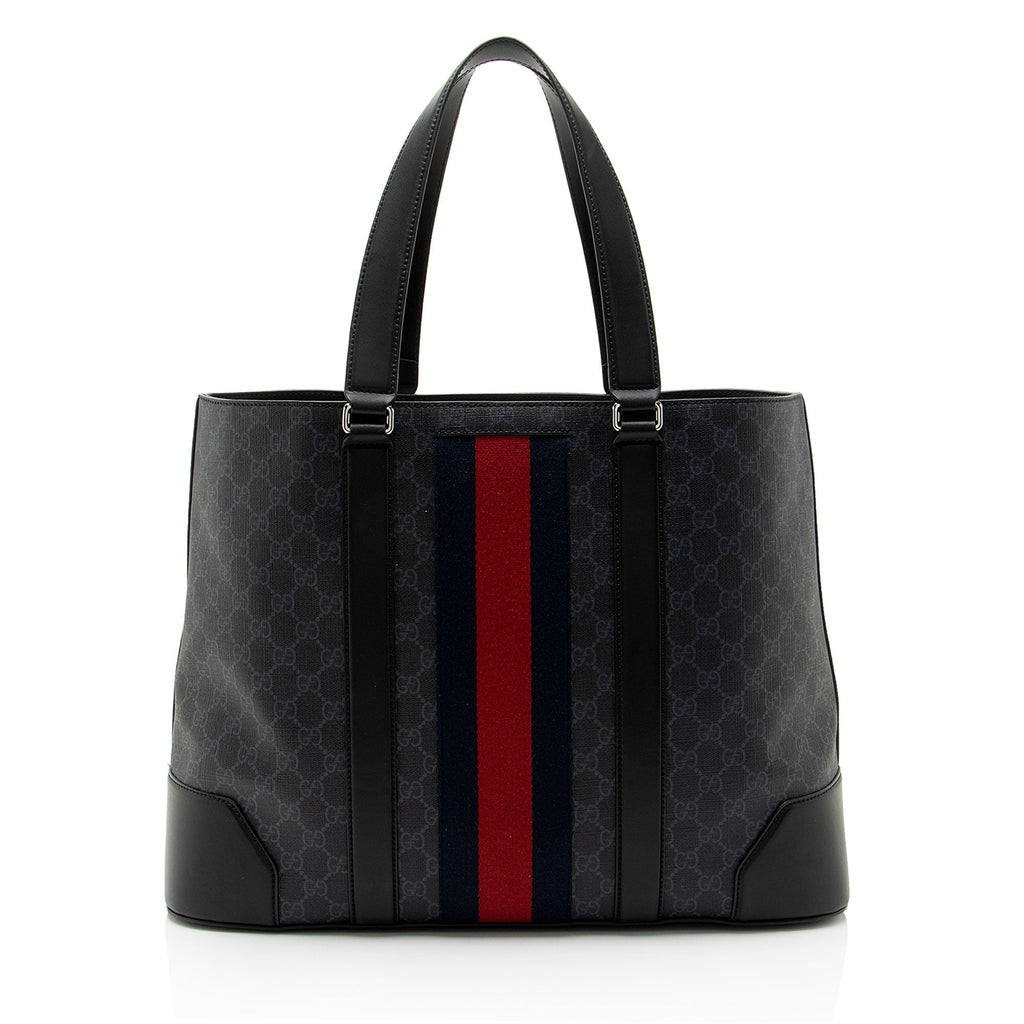 Gucci GG Supreme Web Tote (SHF-aAkqQK)