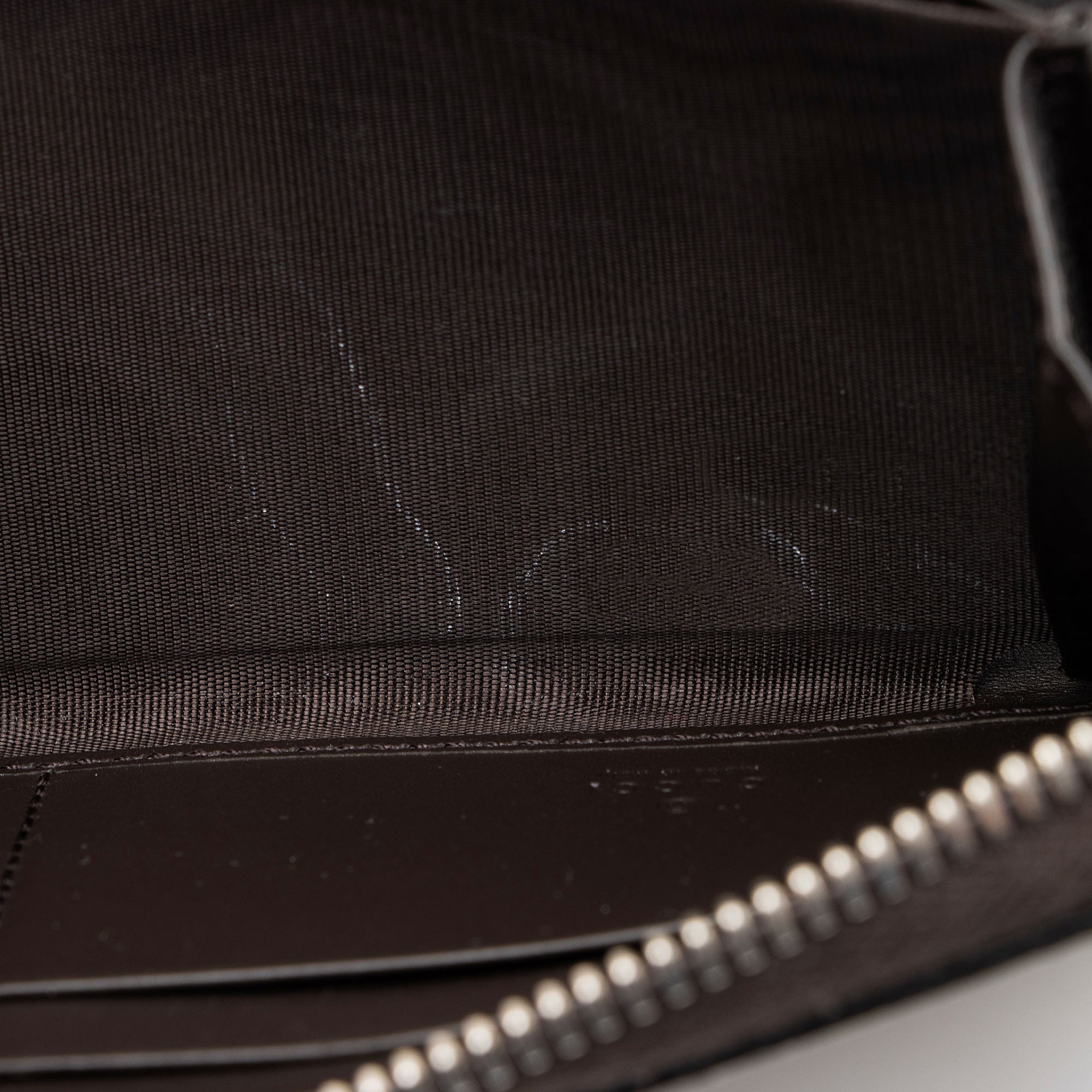 Gucci GG Supreme Web Zip Around Wallet