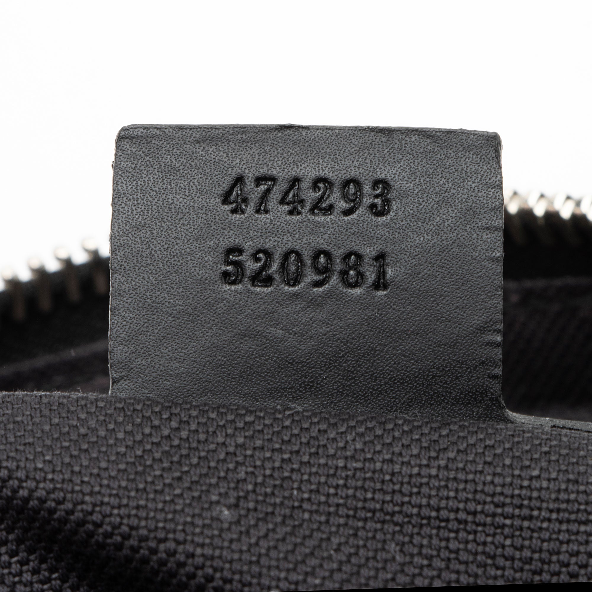 Gucci GG Supreme Web Zip Belt Bag