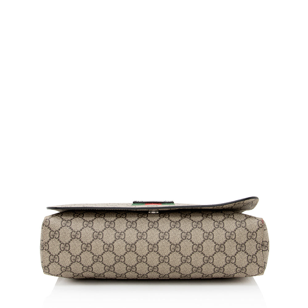 Gucci Gucci Supreme Web Messenger Bag (SHF-21187)