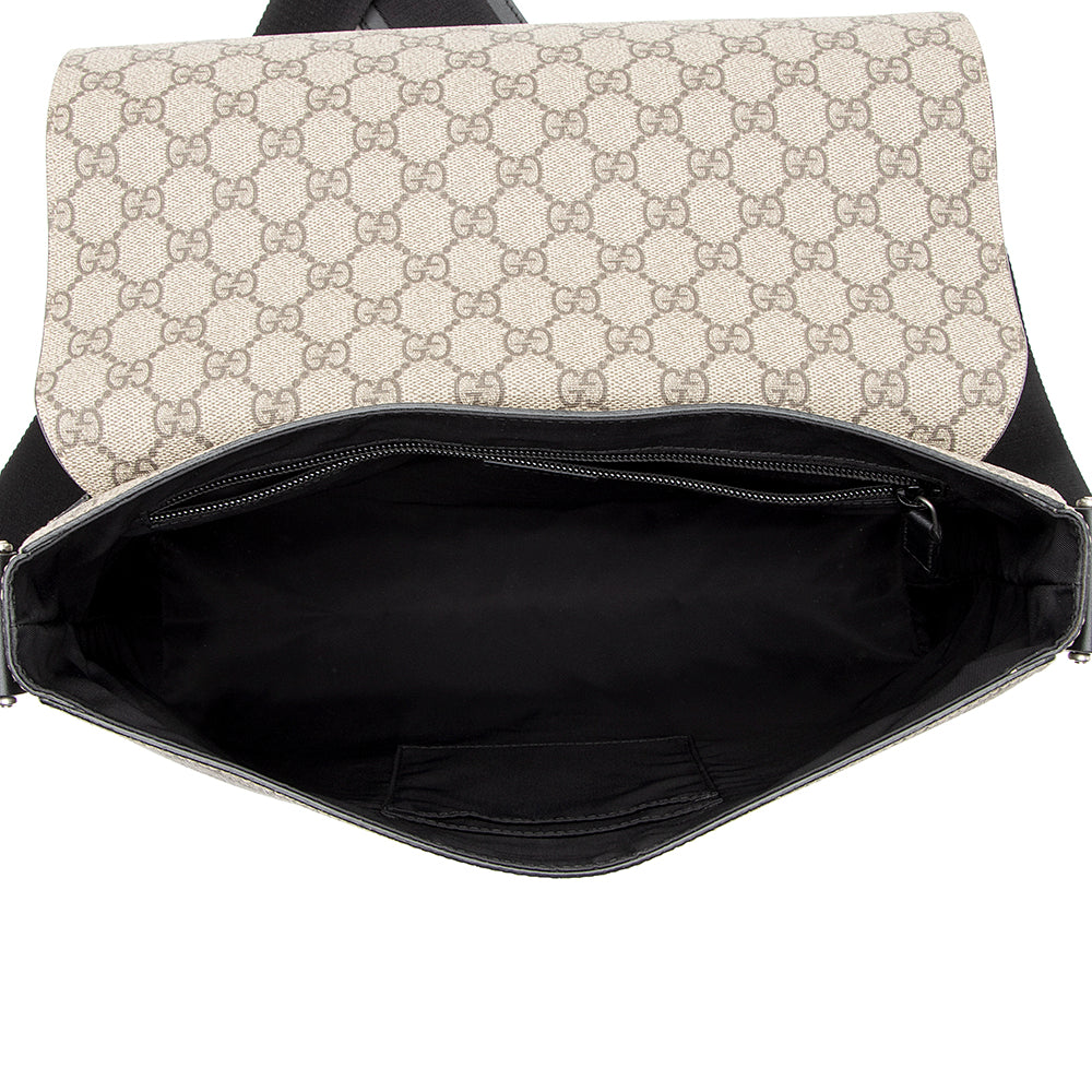 Gucci Gucci Supreme Web Messenger Bag (SHF-21187)