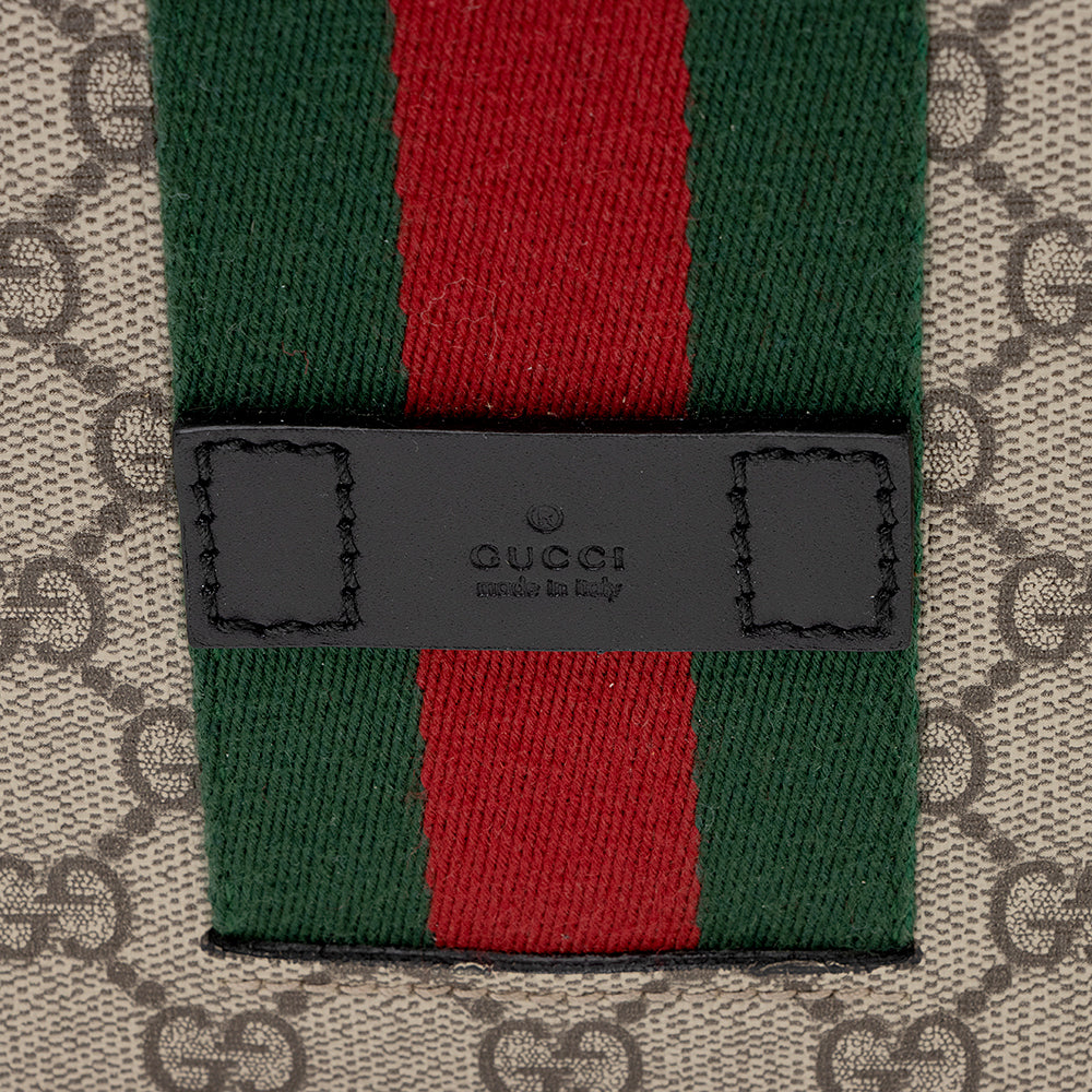 Gucci Gucci Supreme Web Messenger Bag (SHF-21187)