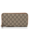 Gucci GG Supreme Zip Around Wallet (SHF-KJ2Sha)