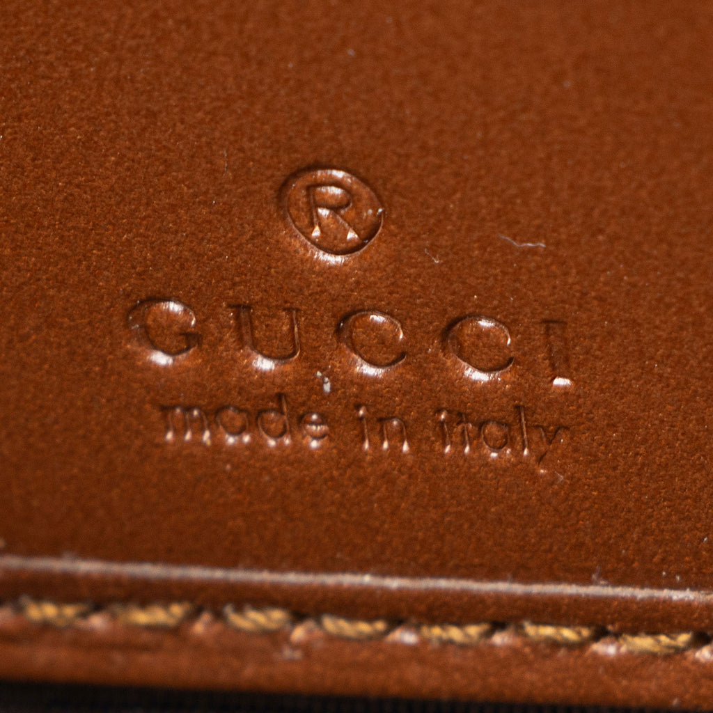 Gucci GG Supreme Zip Around Wallet