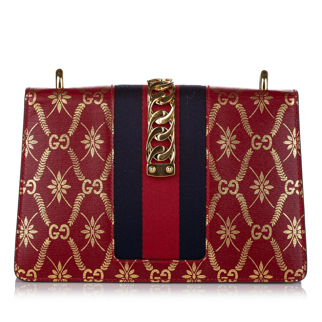 Gucci Gucci Sylvie Leather Crossbody Bag (SHG-30454)