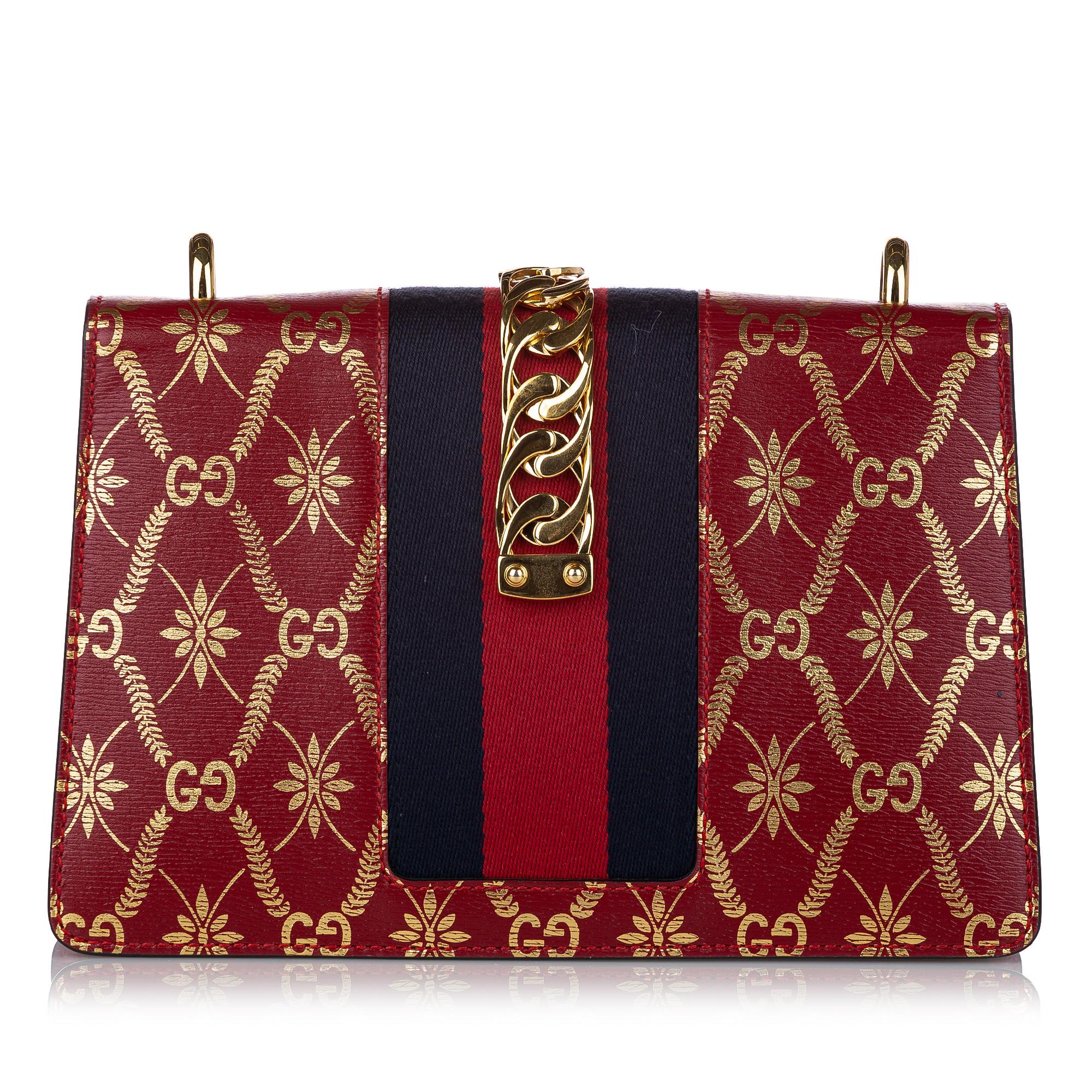 Gucci Gucci Sylvie Leather Crossbody Bag (SHG-30454)
