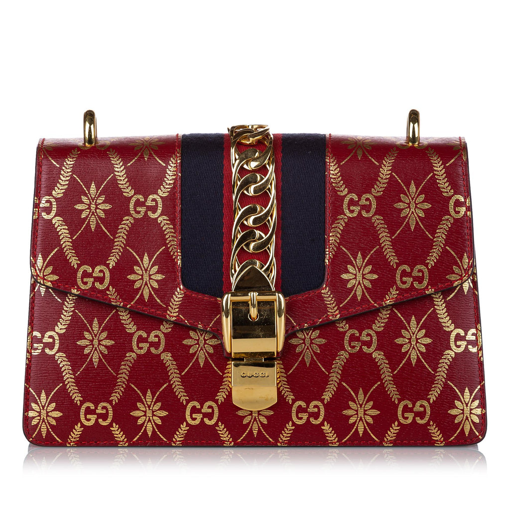 Gucci Gucci Sylvie Leather Crossbody Bag (SHG-30454)