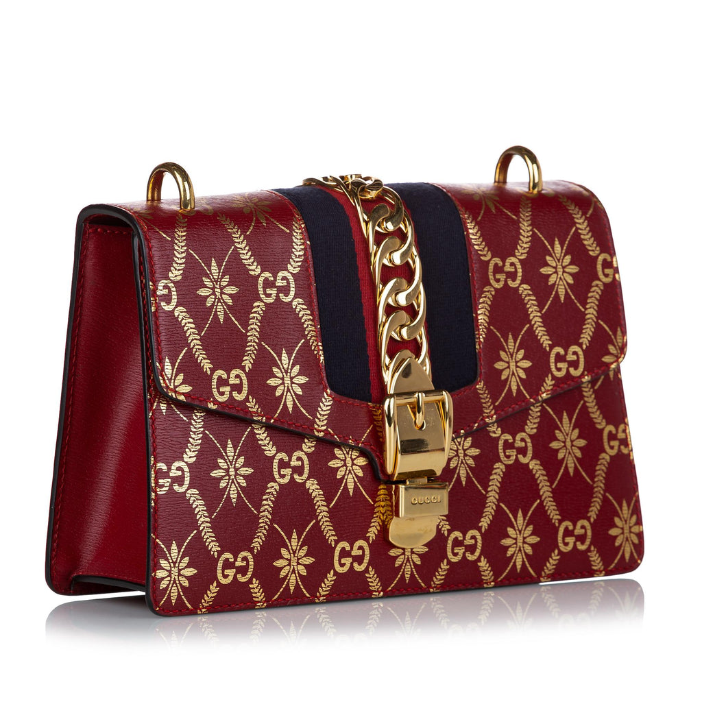 Gucci Gucci Sylvie Leather Crossbody Bag (SHG-30454)