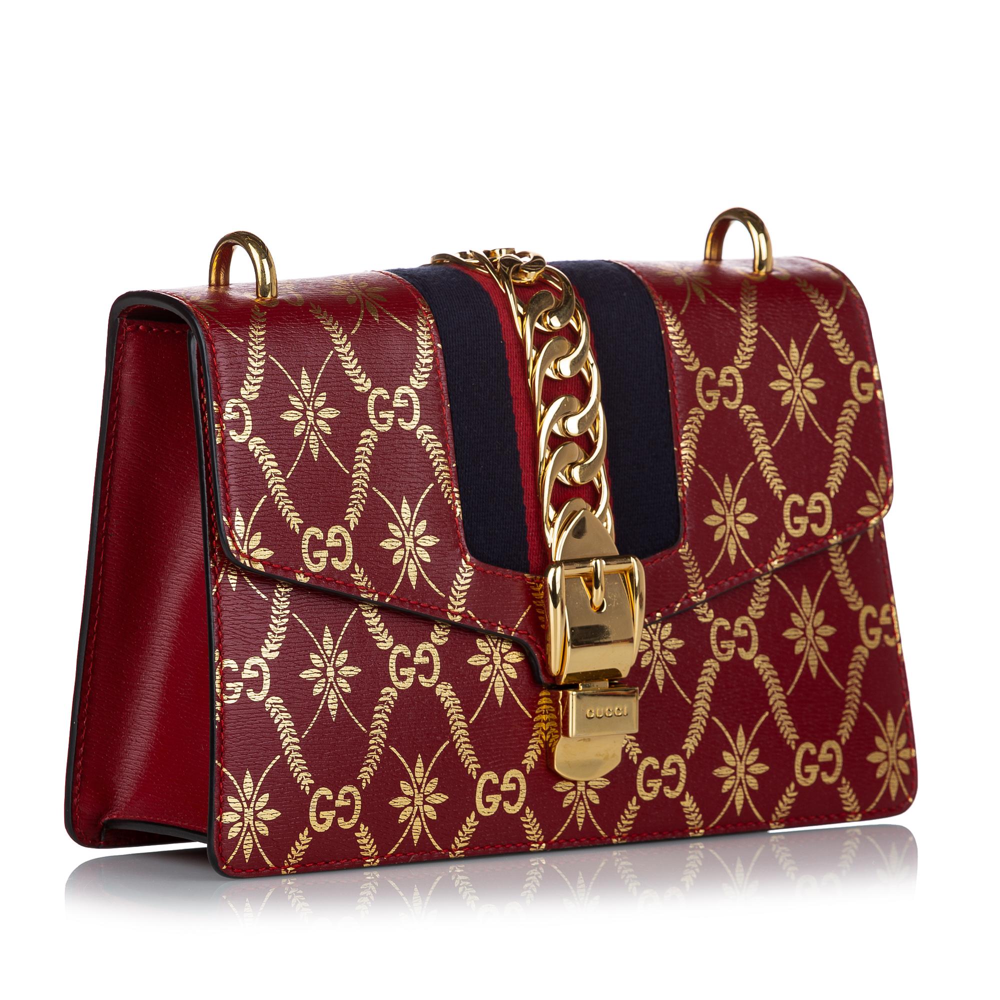 Gucci Gucci Sylvie Leather Crossbody Bag (SHG-30454)