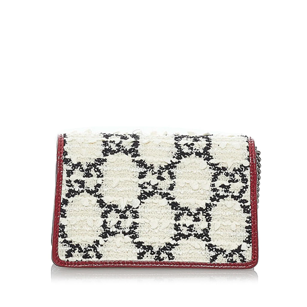 Gucci Gucci Tweed Dionysus Shoulder Bag (SHG-30010)
