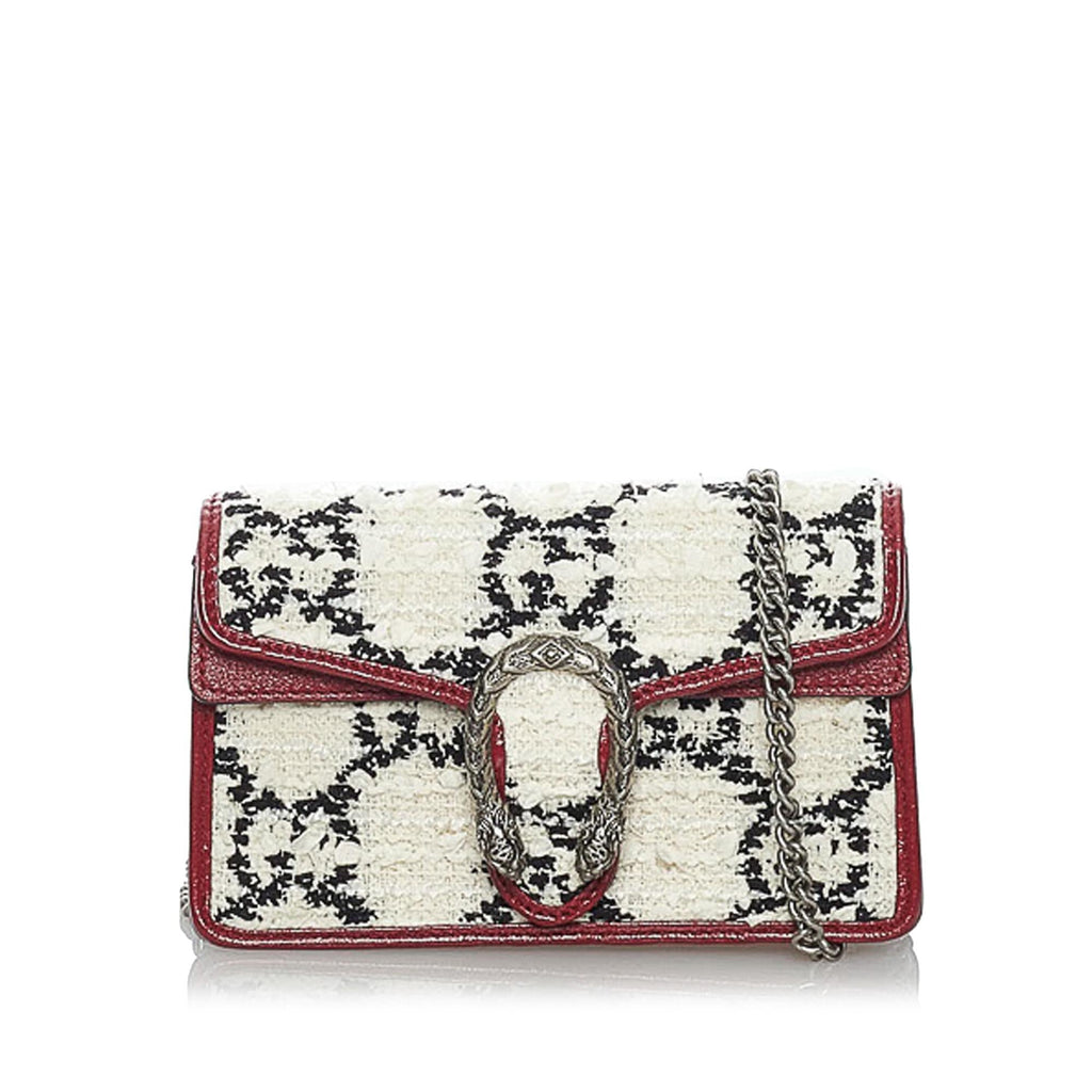 Gucci Gucci Tweed Dionysus Shoulder Bag (SHG-30010)
