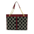 Gucci GG Tweed Rajah Web Tote (SHG-VUGhyI)