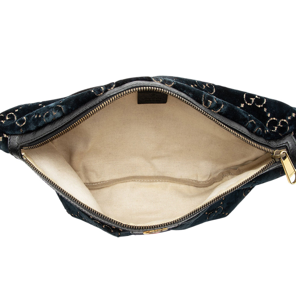 Gucci GG Velvet Ophidia Belt Bag