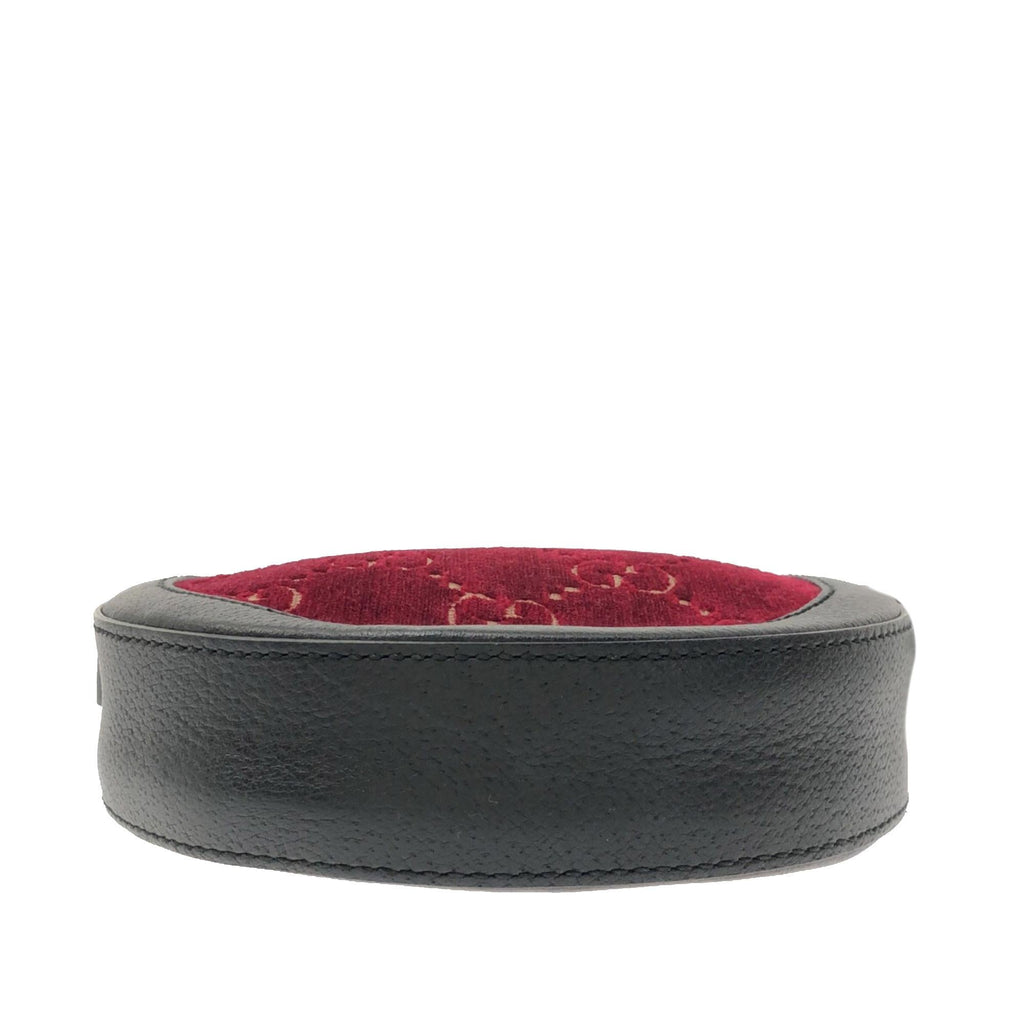 Gucci GG Velvet Ophidia Round Crossbody Bag (SHG-lQpKpo)