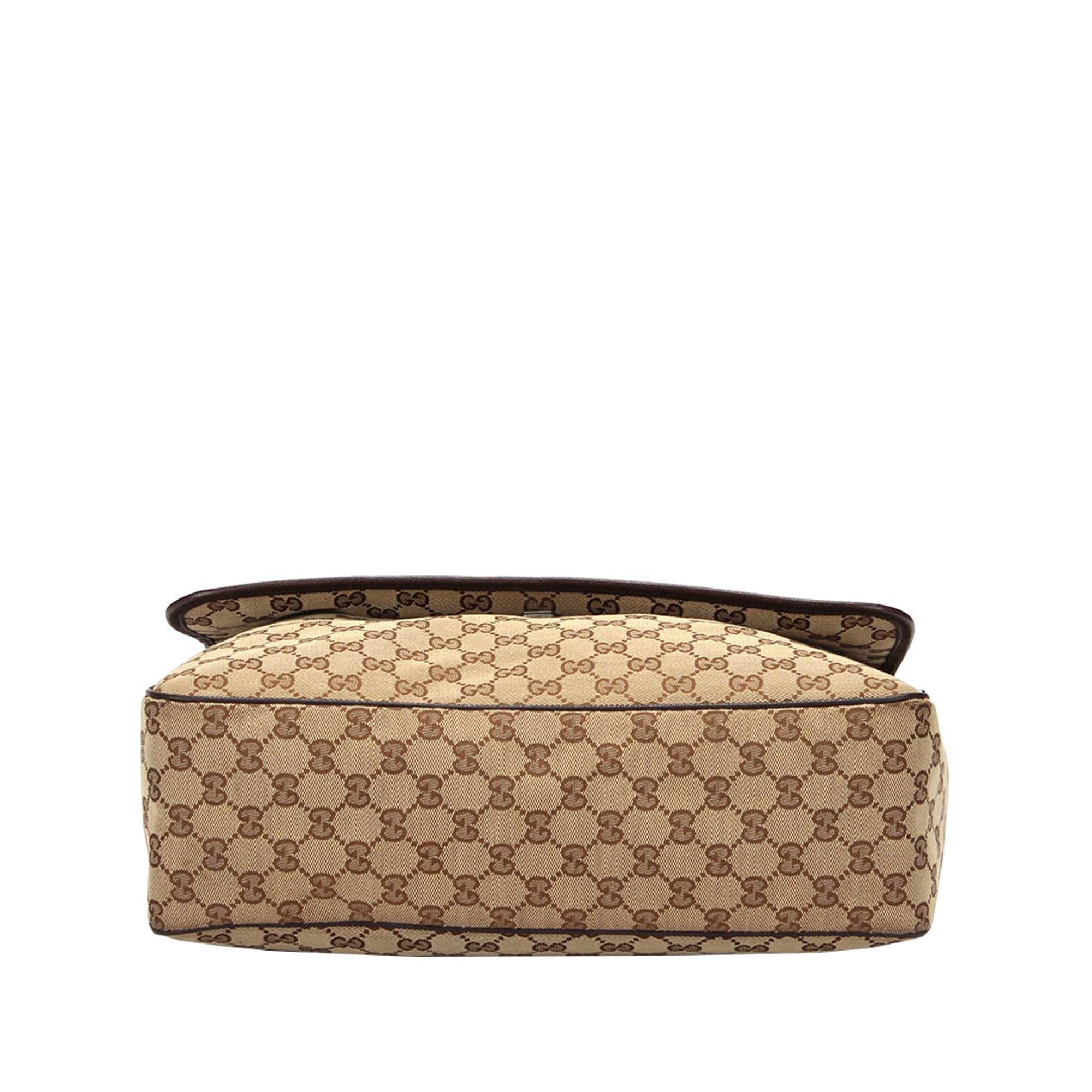 Gucci Gucci Web Canvas Crossbody Bag (SHG-28159)