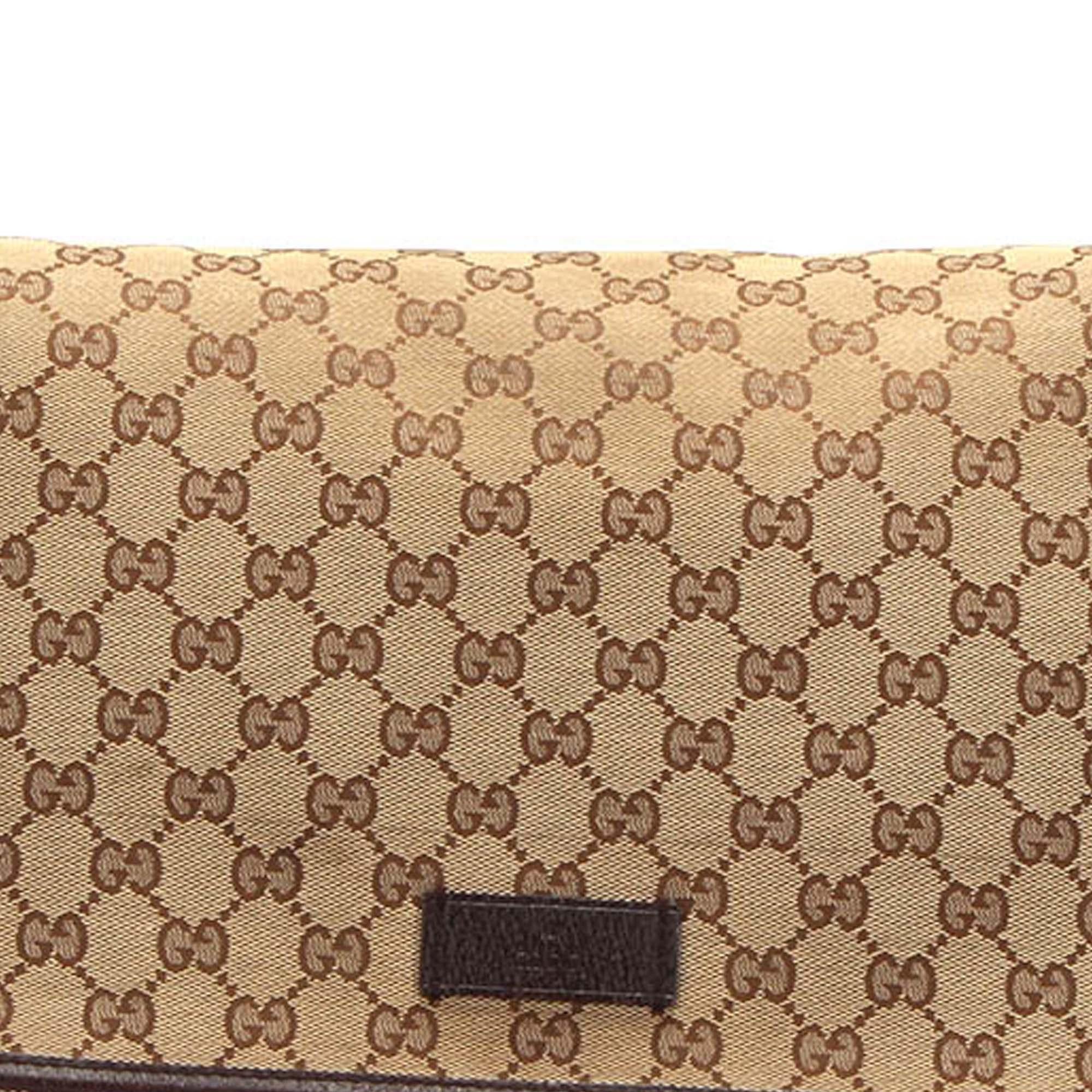 Gucci Gucci Web Canvas Crossbody Bag (SHG-28159)