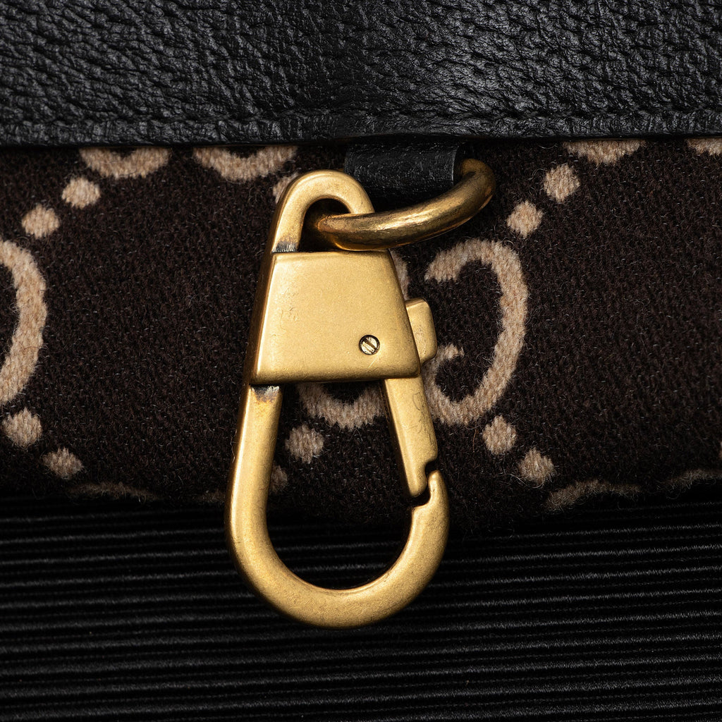 Gucci GG Wool Large Shopping Tote (SHF-SJaOJQ)