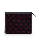 Gucci GG Wool Zip Pouch (SHF-22717)