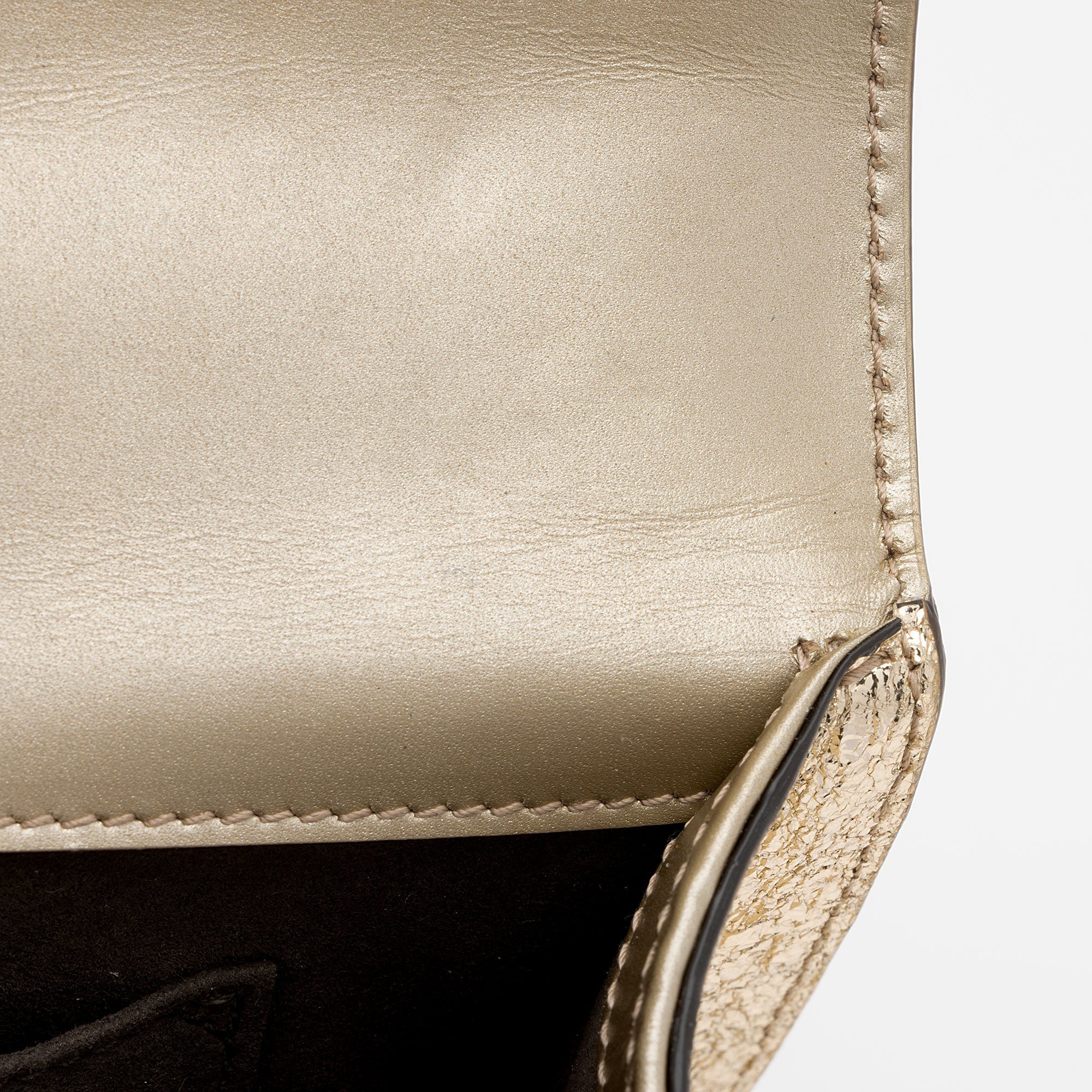 Gucci Galassia Leather Padlock Small Shoulder Bag (SHF-Tu7mRP)