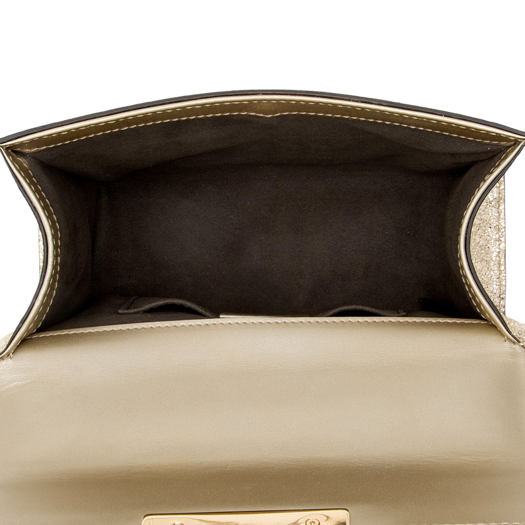 Gucci Galassia Leather Padlock Small Shoulder Bag (SHF-Tu7mRP)