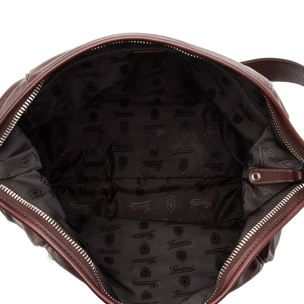 Gucci Glazed Leather Beacon MessLBger