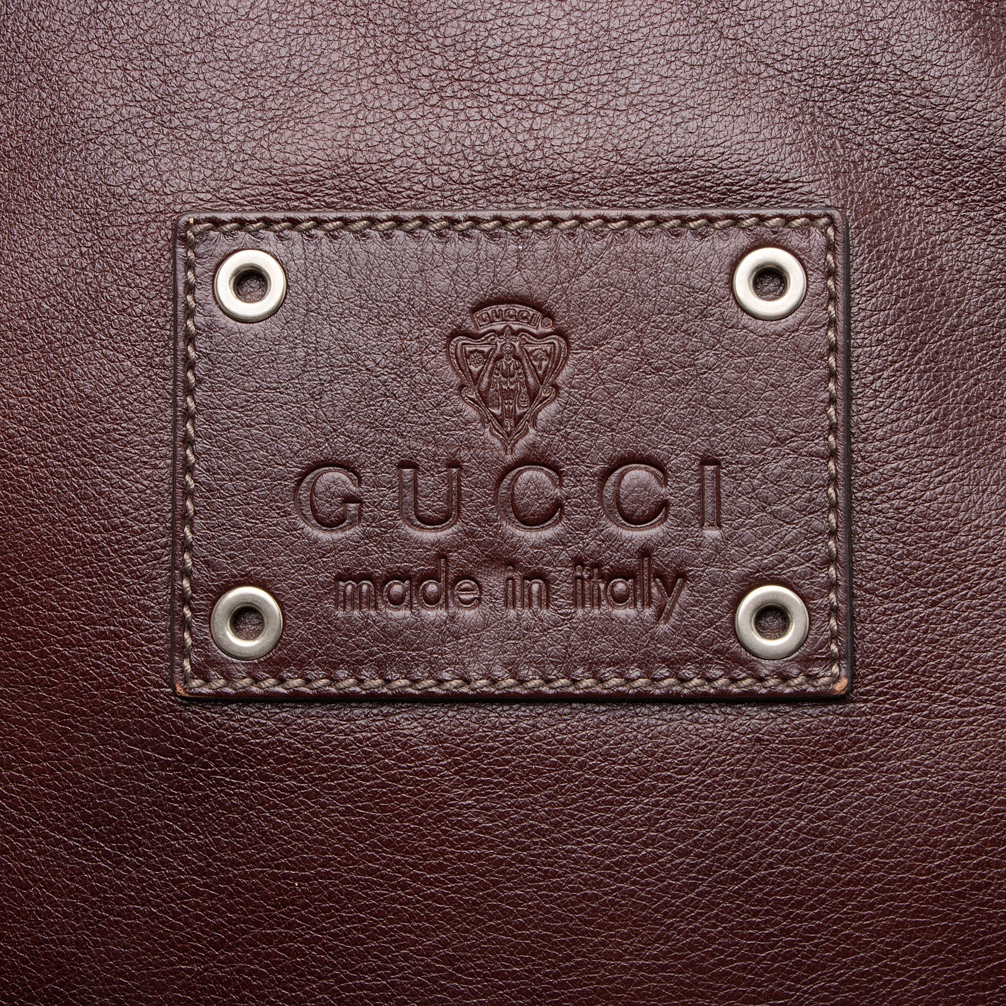 Gucci Glazed Leather Beacon MessLBger