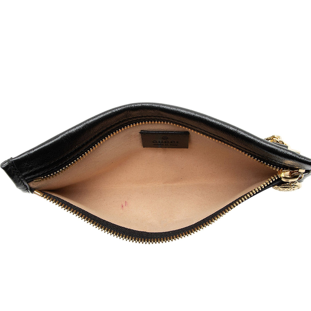 Gucci Glazed Leather Pochette