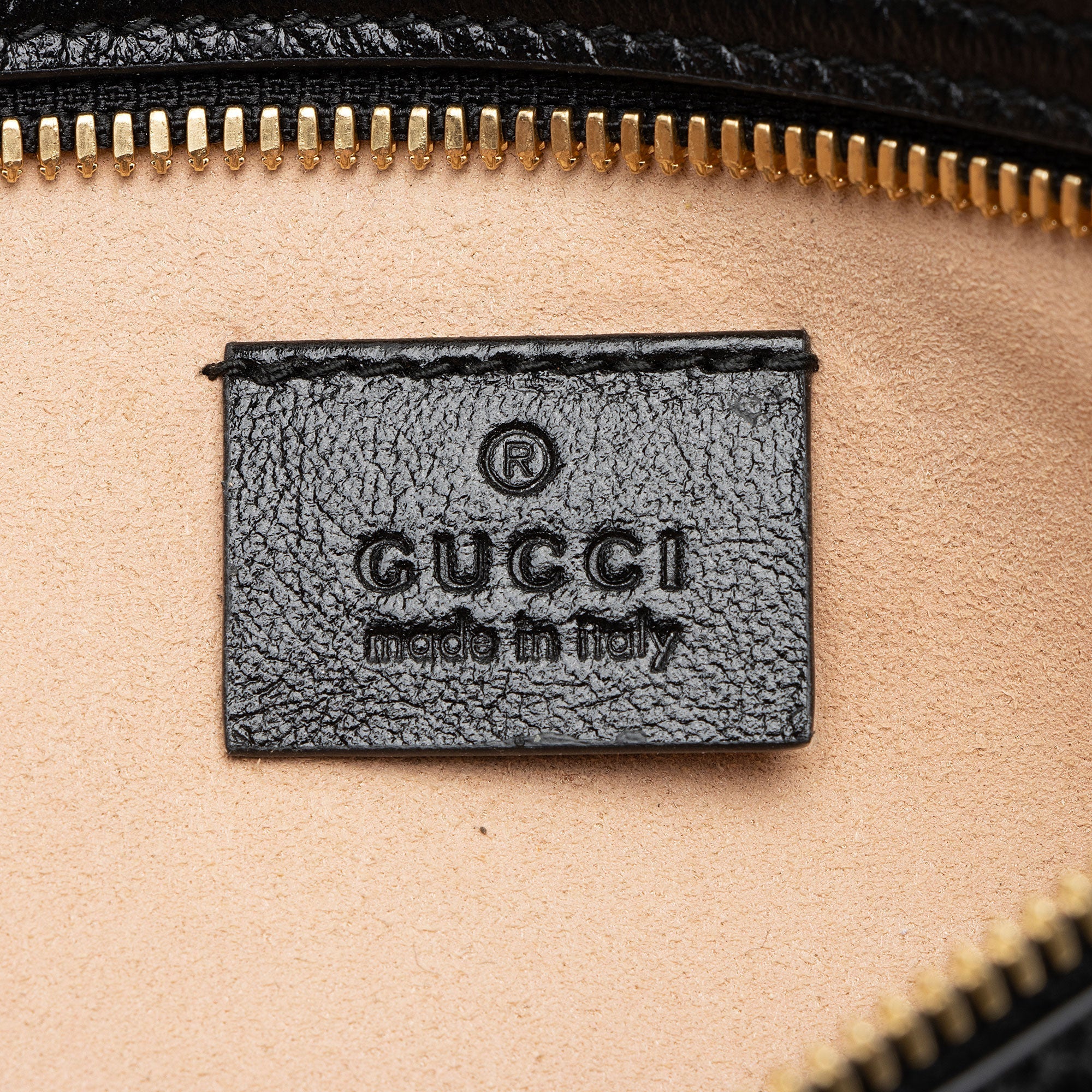 Gucci Glazed Leather Pochette