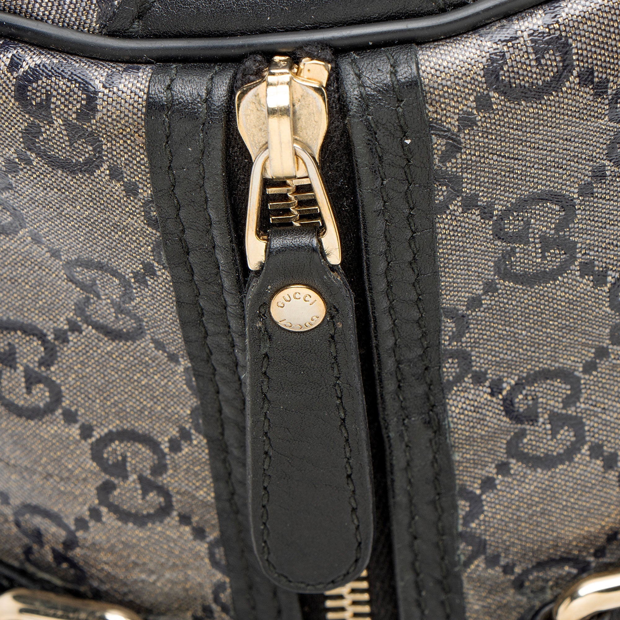 Gucci Glitter GG Supreme Joy Boston Bag