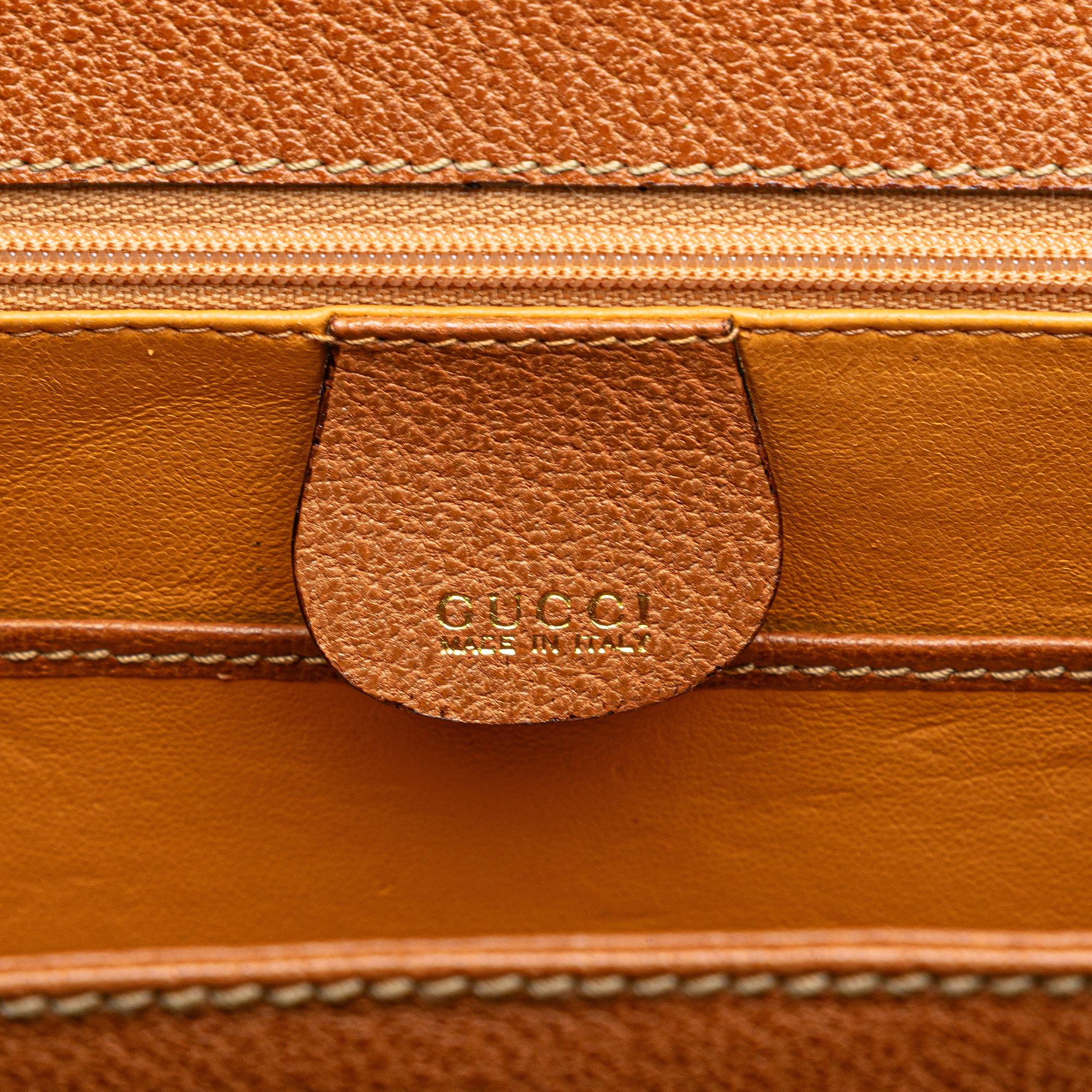 Gucci Grained Calfskin Bamboo Night