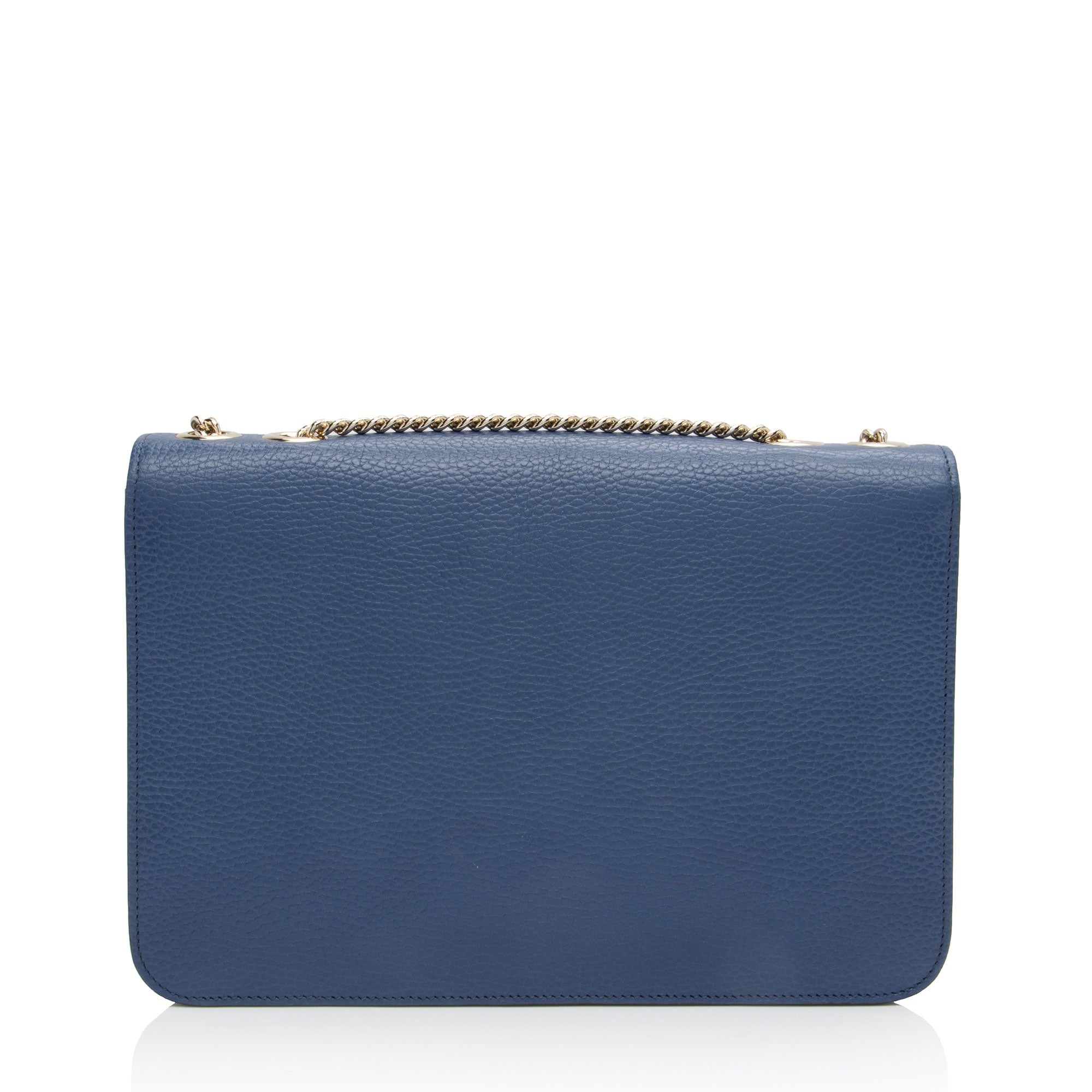 Gucci Leather Interlocking G Medium Shoulder Bag (SHF-zDeXwf)