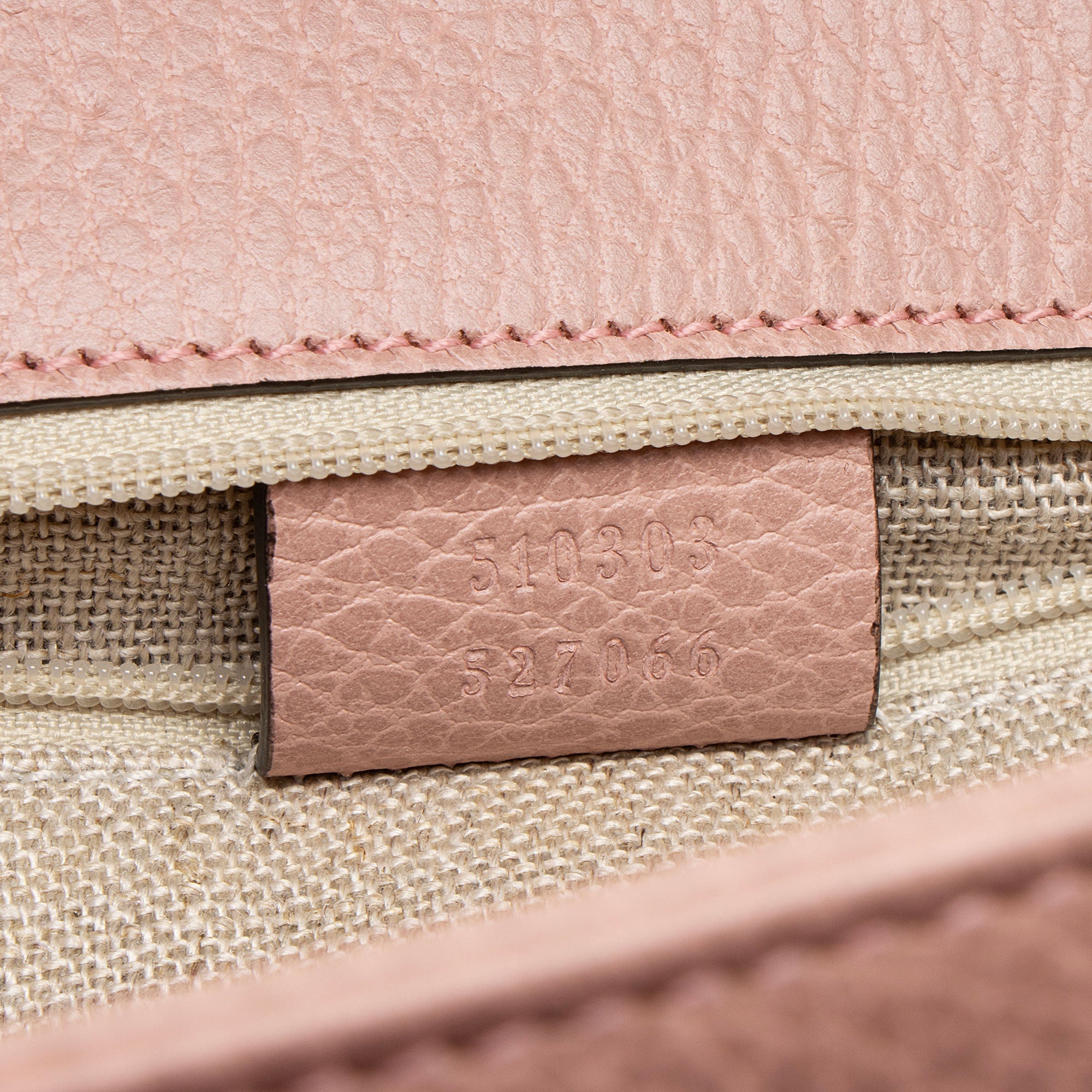 Gucci Grained Calfskin Interlocking G Medium Shoulder Bag