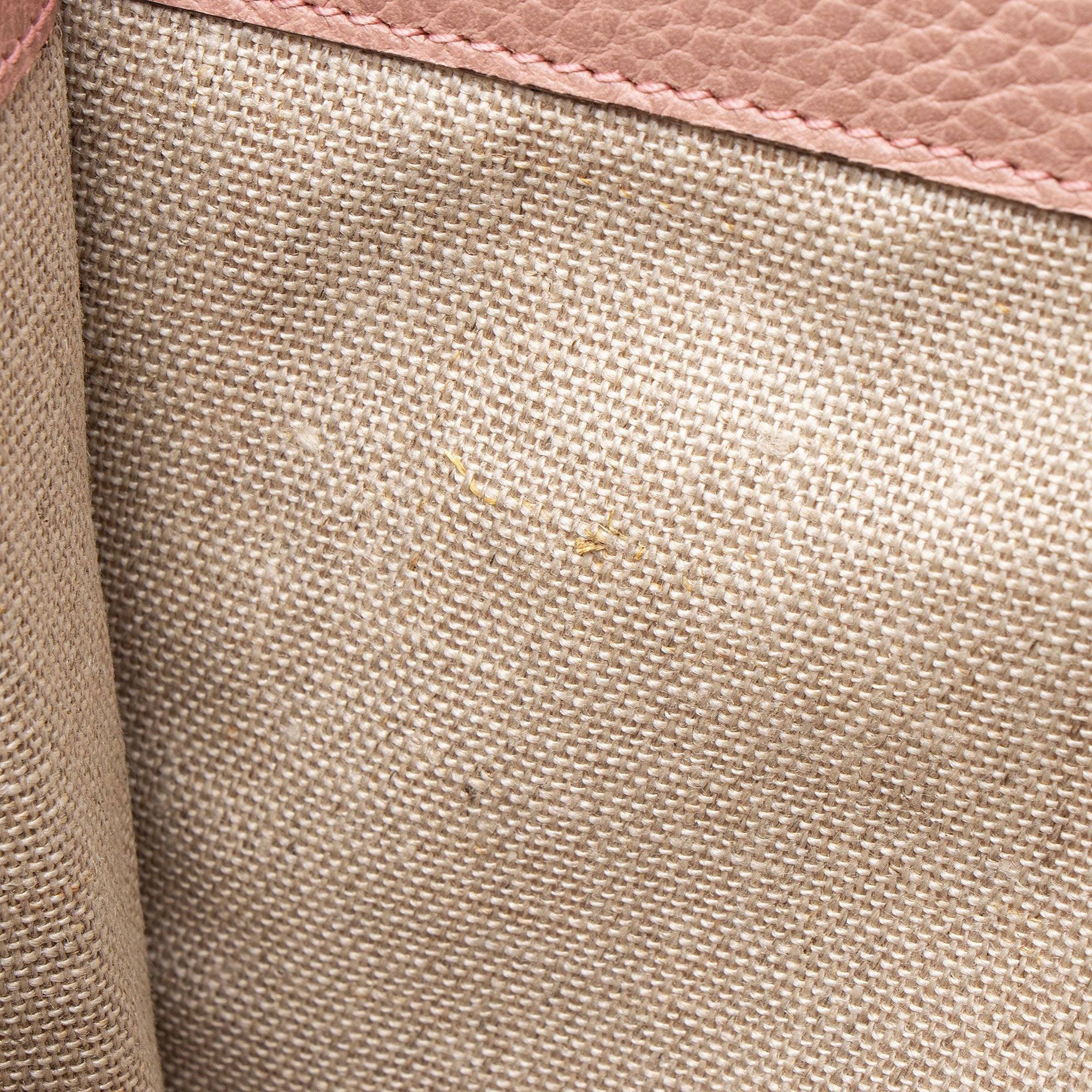 Gucci Grained Calfskin Interlocking G Medium Shoulder Bag