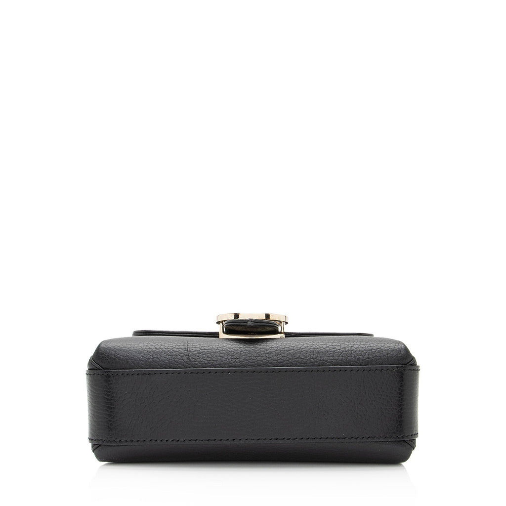 Gucci Grained Calfskin Interlocking G Small Crossbody Bag (SHF-lys74k)