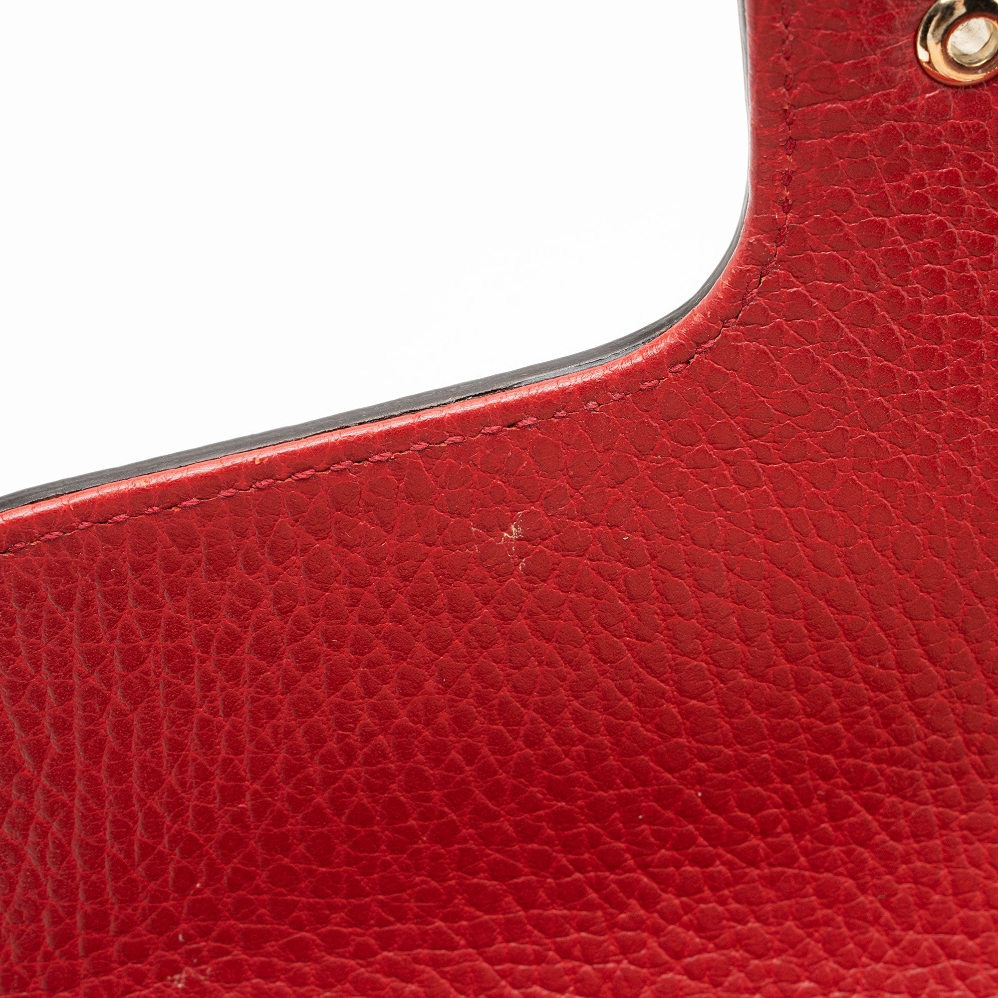 Gucci Grained Calfskin Interlocking G Small Shoulder Bag