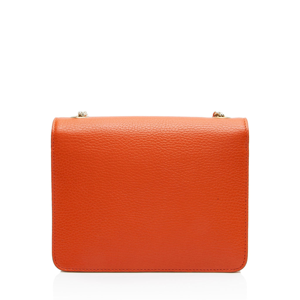 Gucci Grained Calfskin Interlocking G Small Shoulder Bag