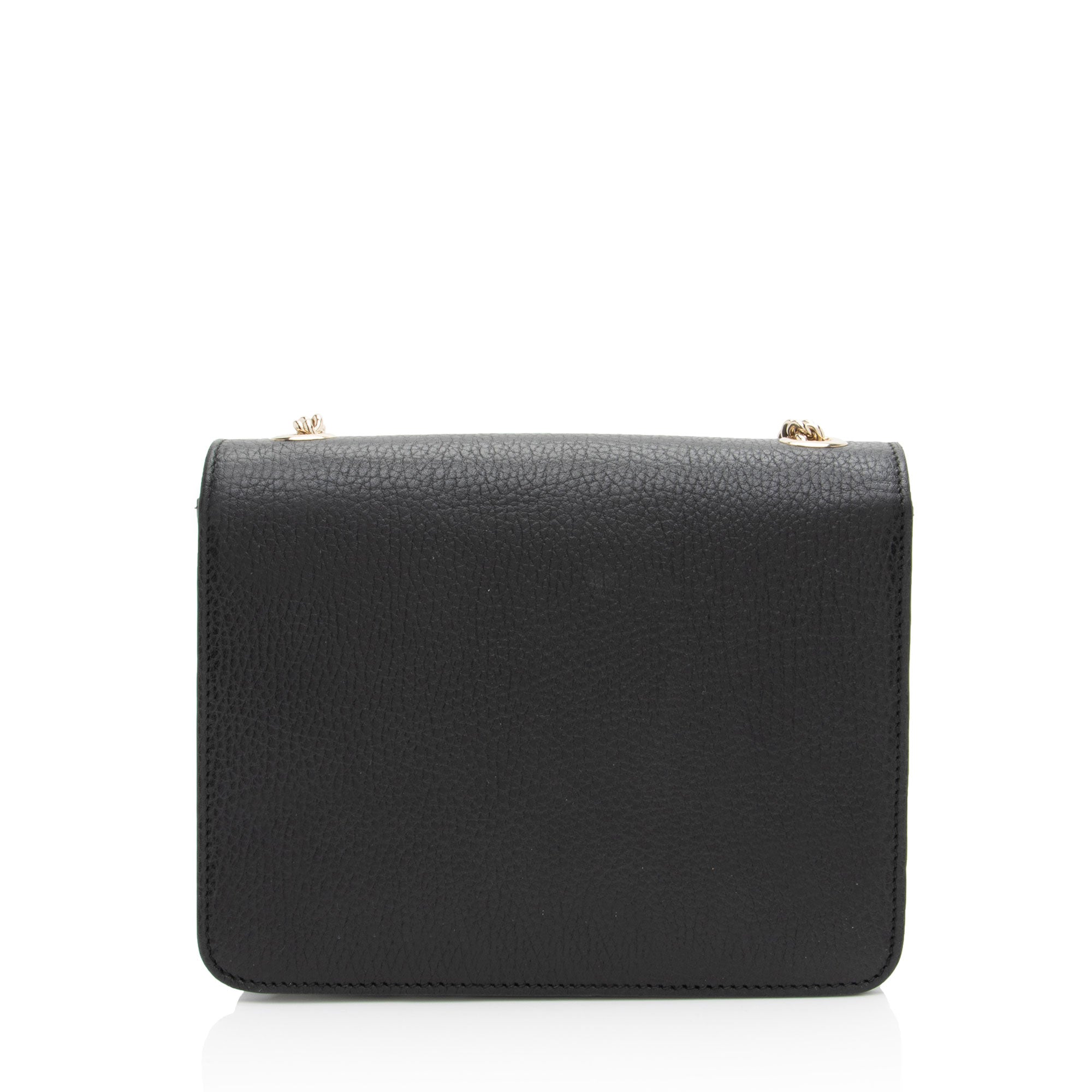 Gucci Grained Calfskin Interlocking G Small Shoulder Bag