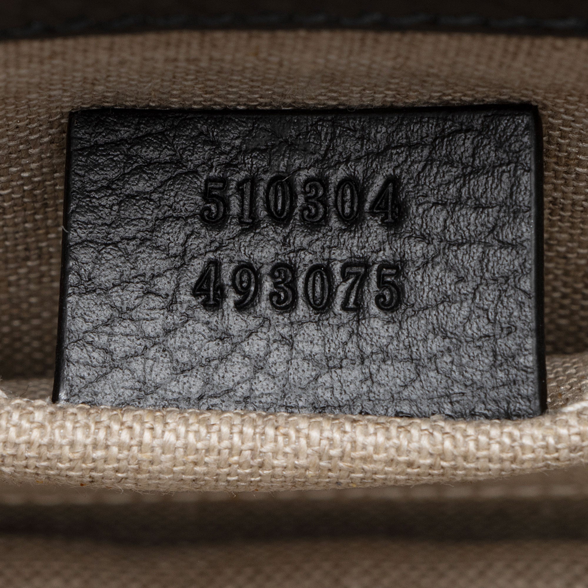 Gucci Grained Calfskin Interlocking G Small Shoulder Bag