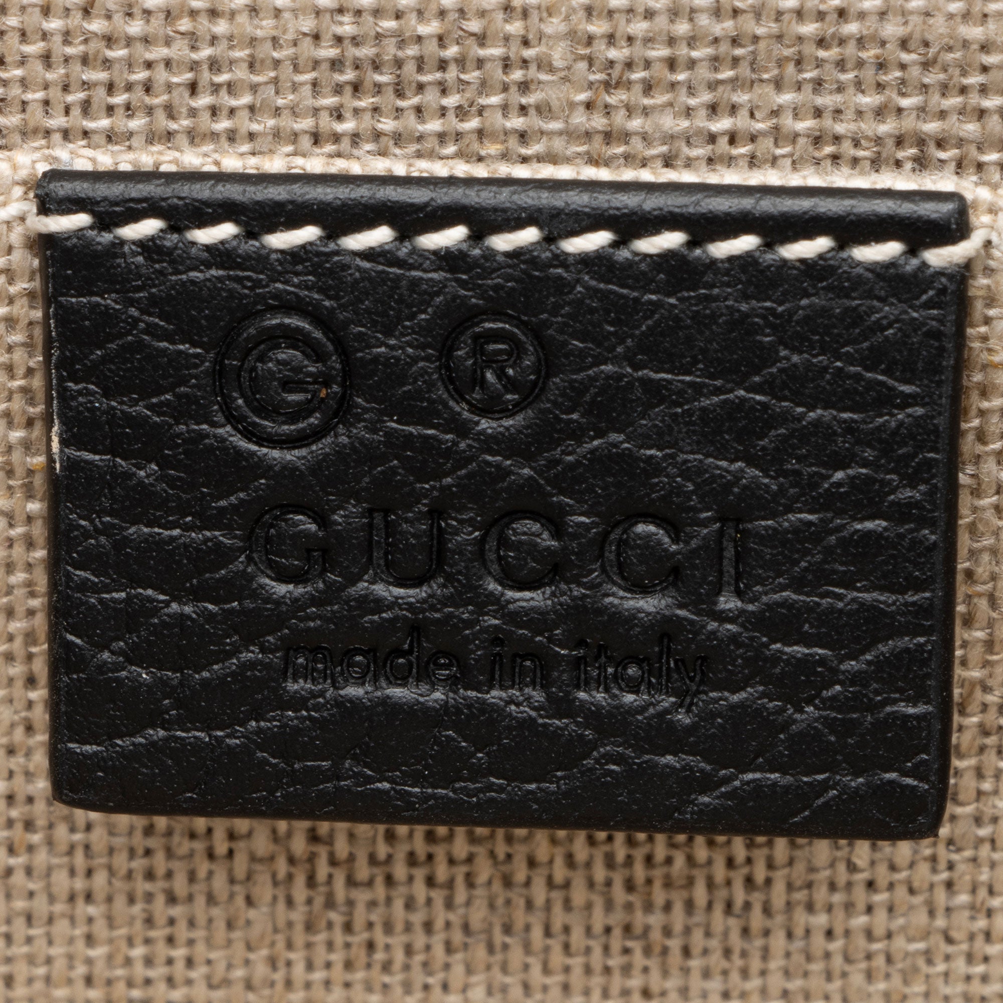 Gucci Grained Calfskin Interlocking G Small Shoulder Bag