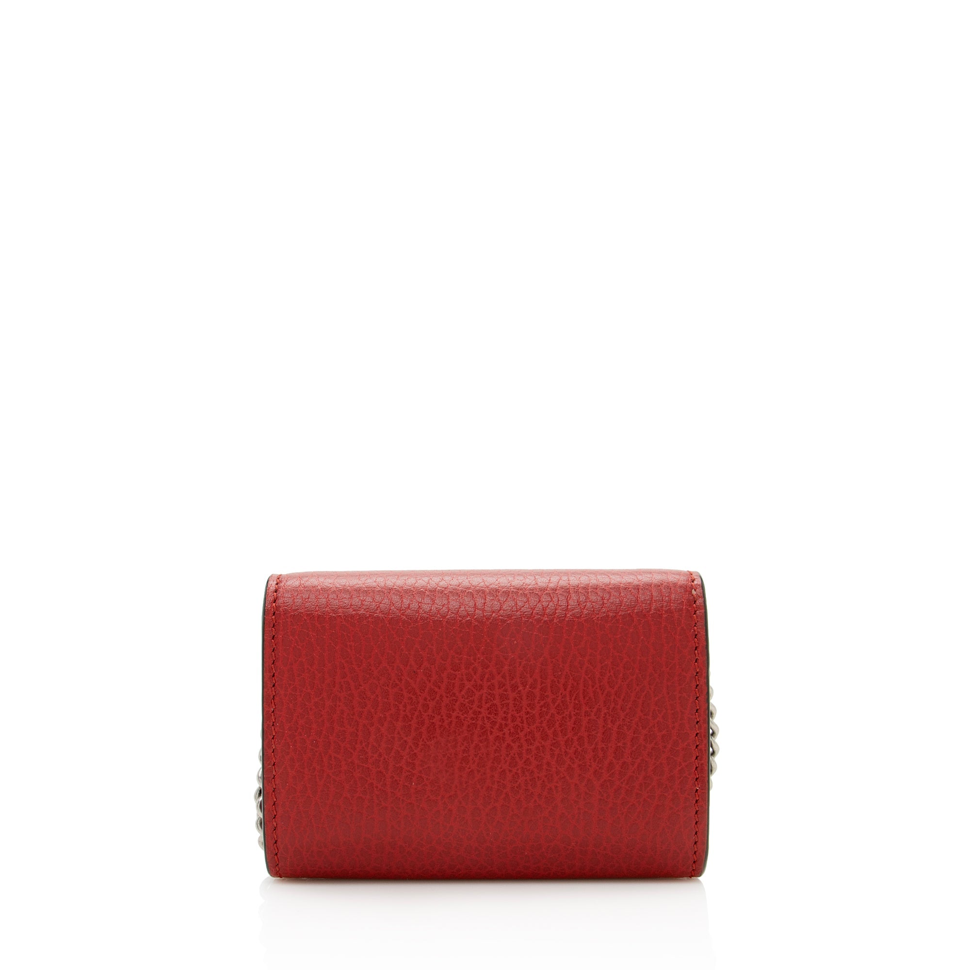Gucci Grained Leather Dionysus Card Case Chain Bag (SHF-22357)