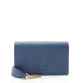 Gucci Grained Leather Soho Wallet on Chain Bag (SHF-6pAjFg)