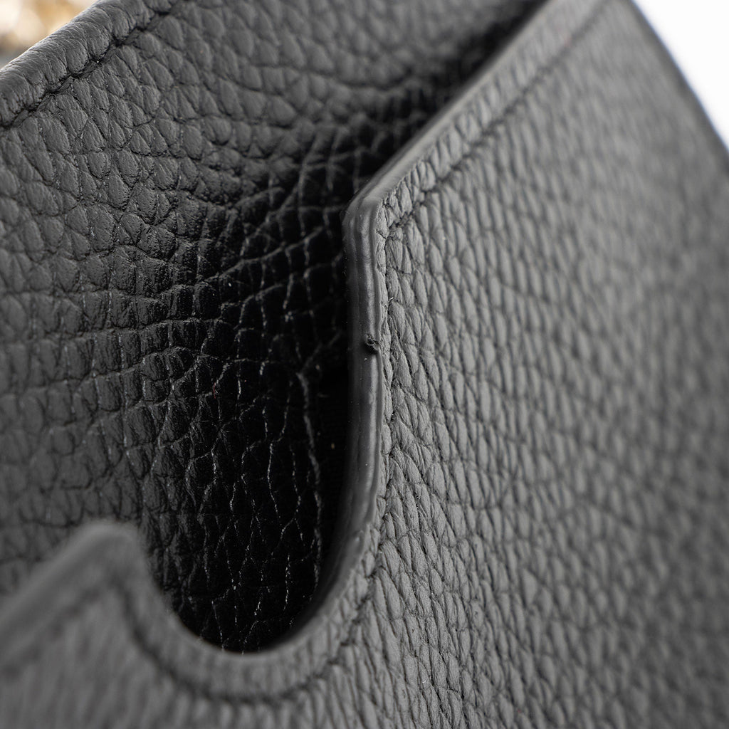 Gucci Grained Leather Soho Wallet on Chain Bag (SHF-y4vS3S)