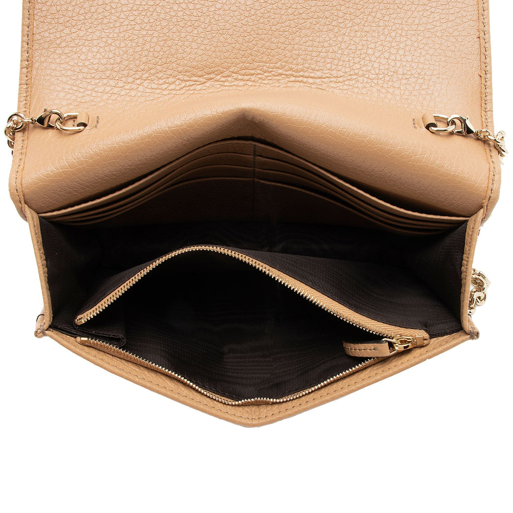 Gucci Grained Leather Soho Wallet on Chain (SHF-ipdVXC)