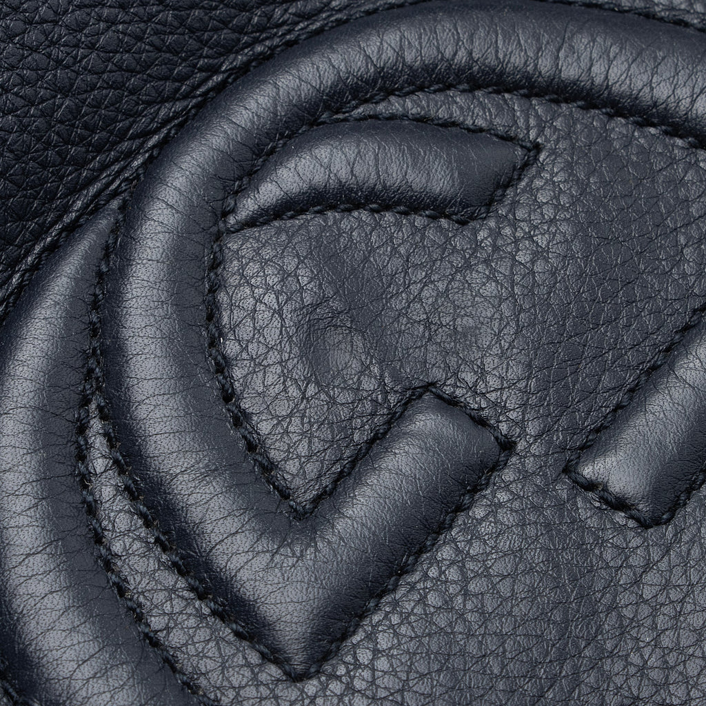 Gucci Grained Leather Soho Working Tote (SHF-22388)